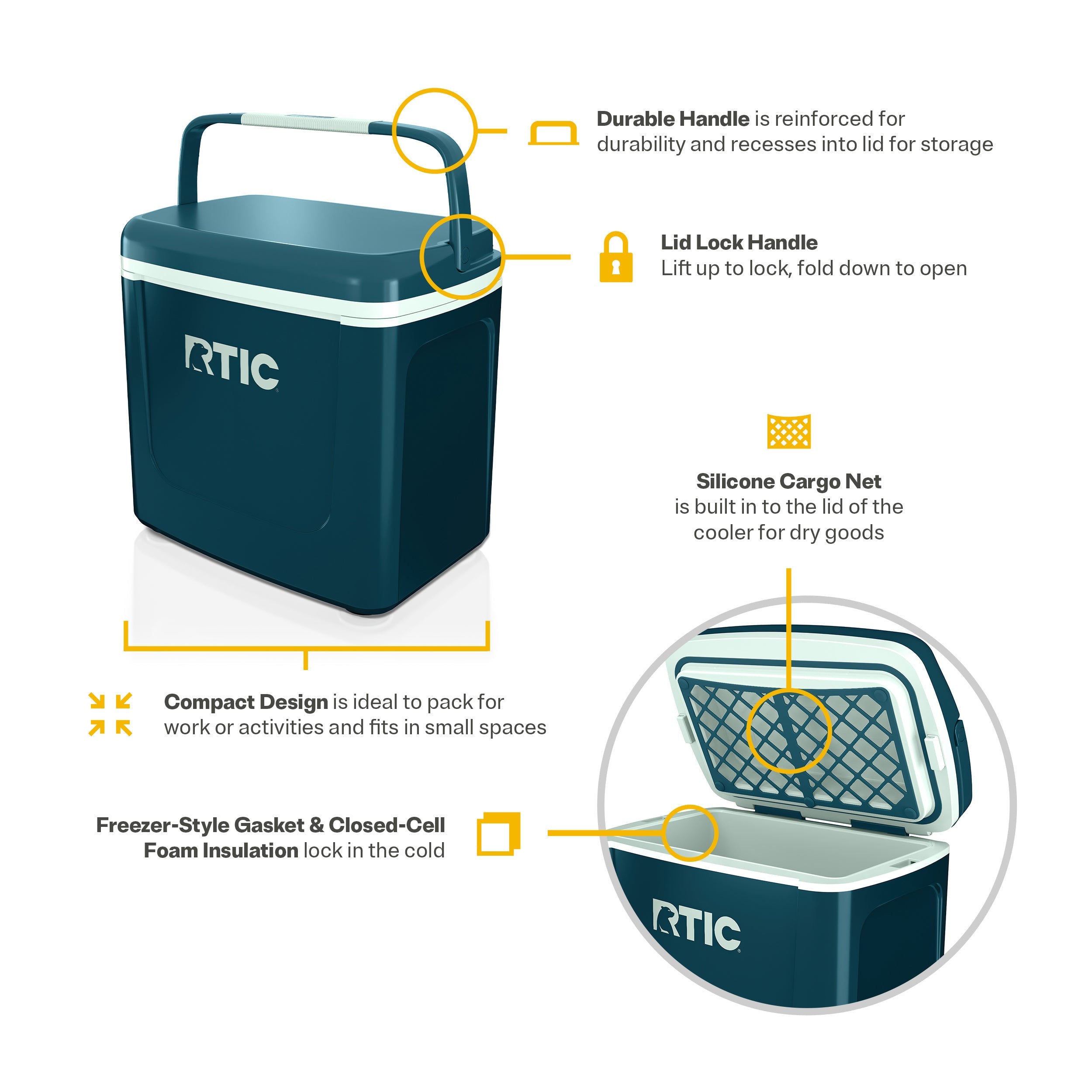 8 QT Road Trip Personal Cooler (KCQB)