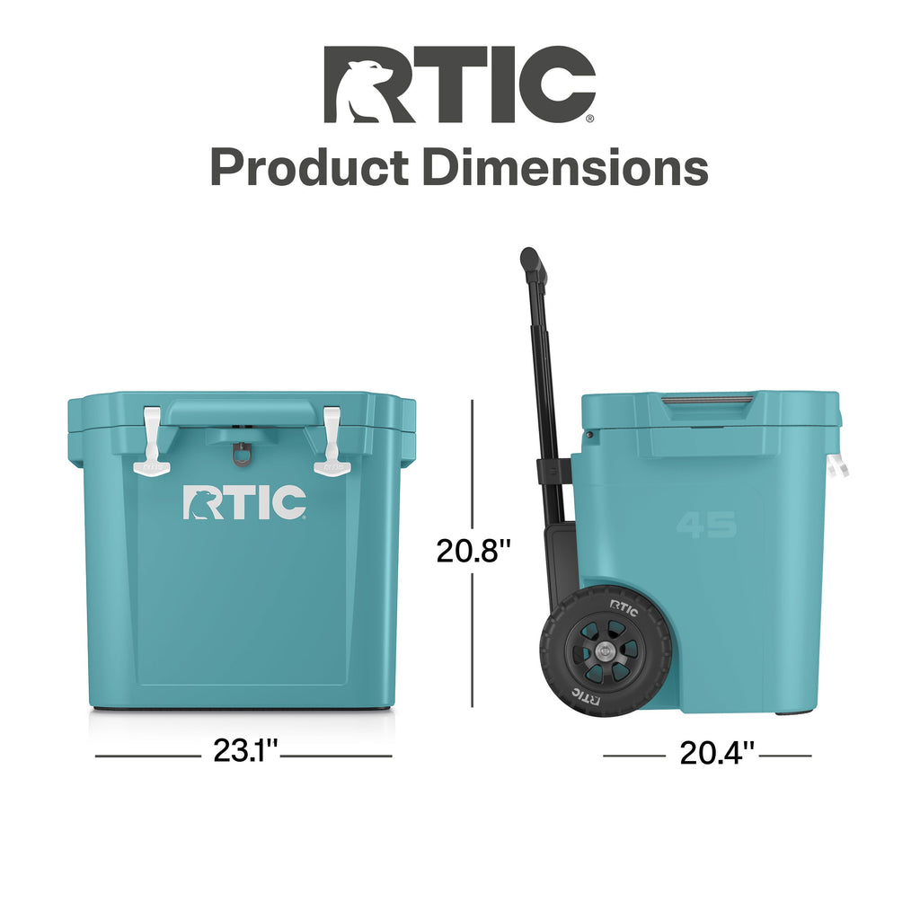45 QT Ultra-Tough Wheeled Cooler (N5SU)