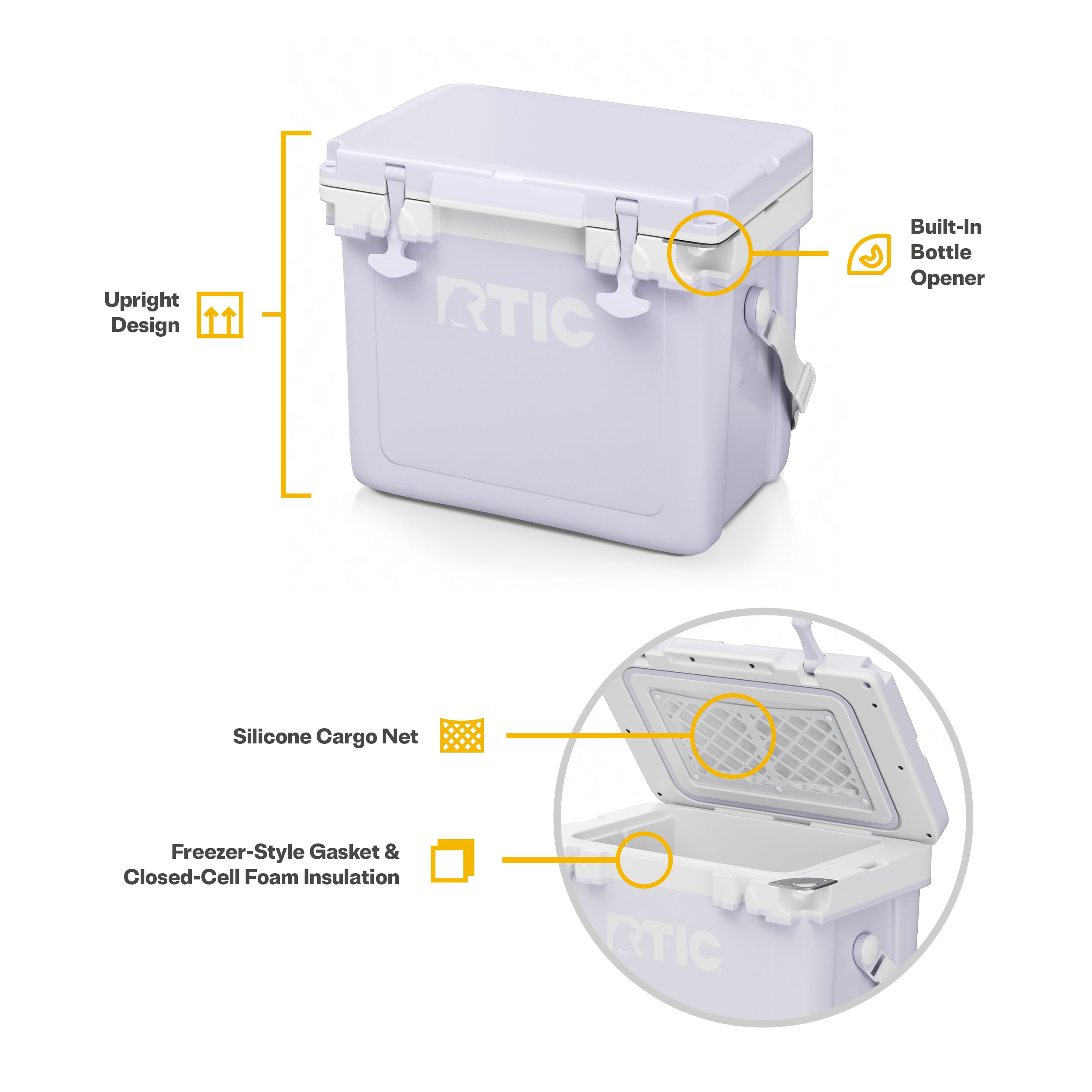 22 QT Ultra-Light Cooler (IQL3)