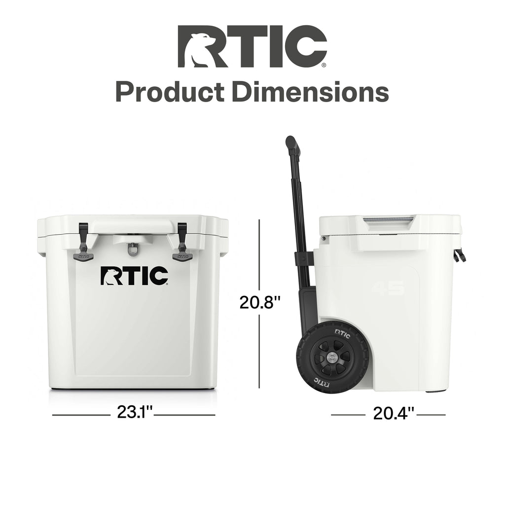 45 QT Ultra-Tough Wheeled Cooler (N5SU)