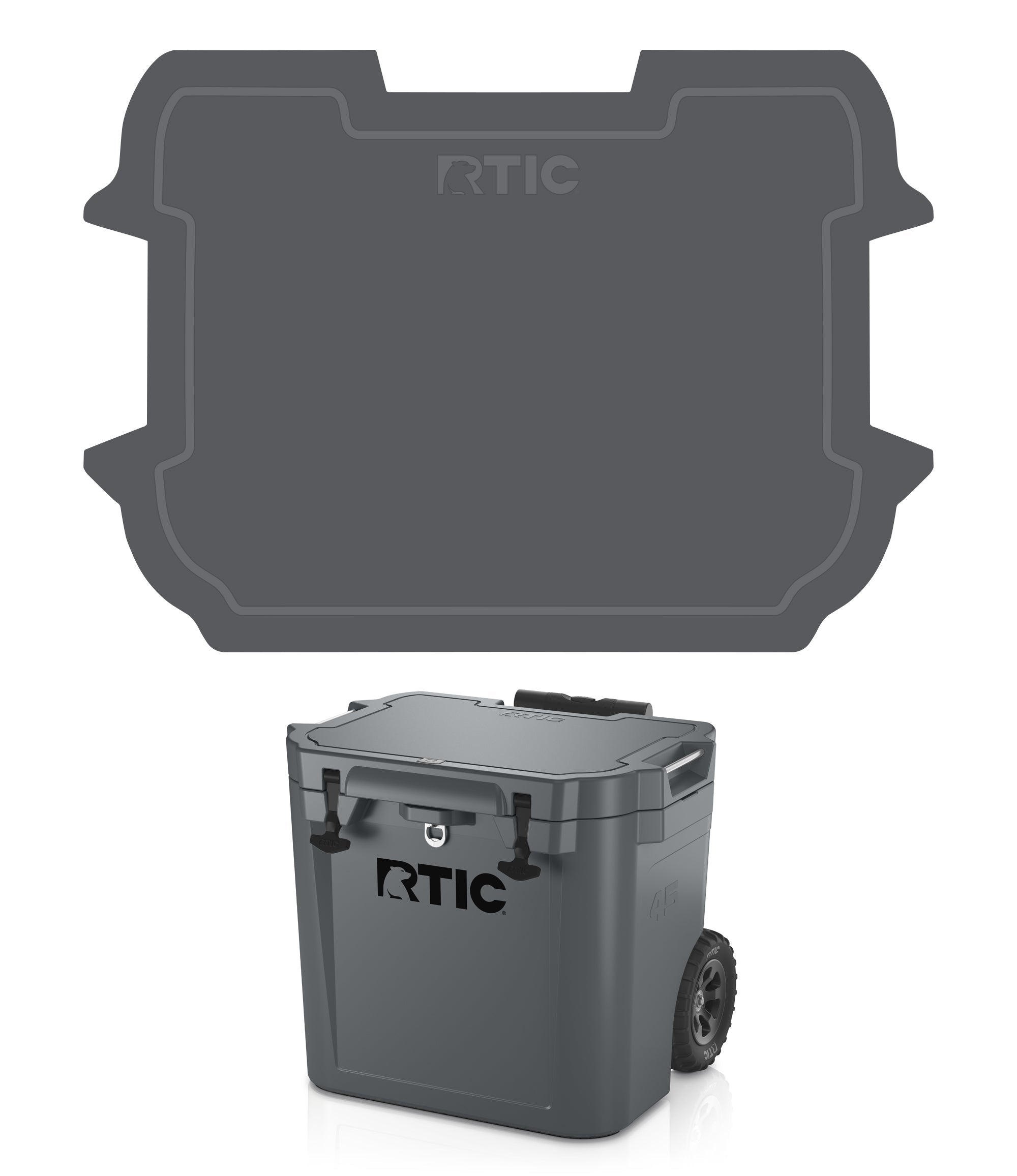 45 QT Ultra-Tough Wheeled Cooler (9A6U)