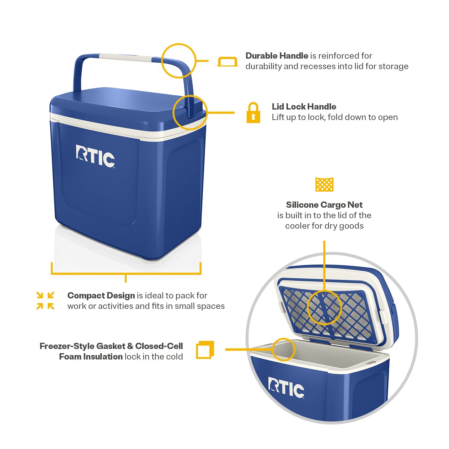 8 QT Road Trip Personal Cooler (LL4S)