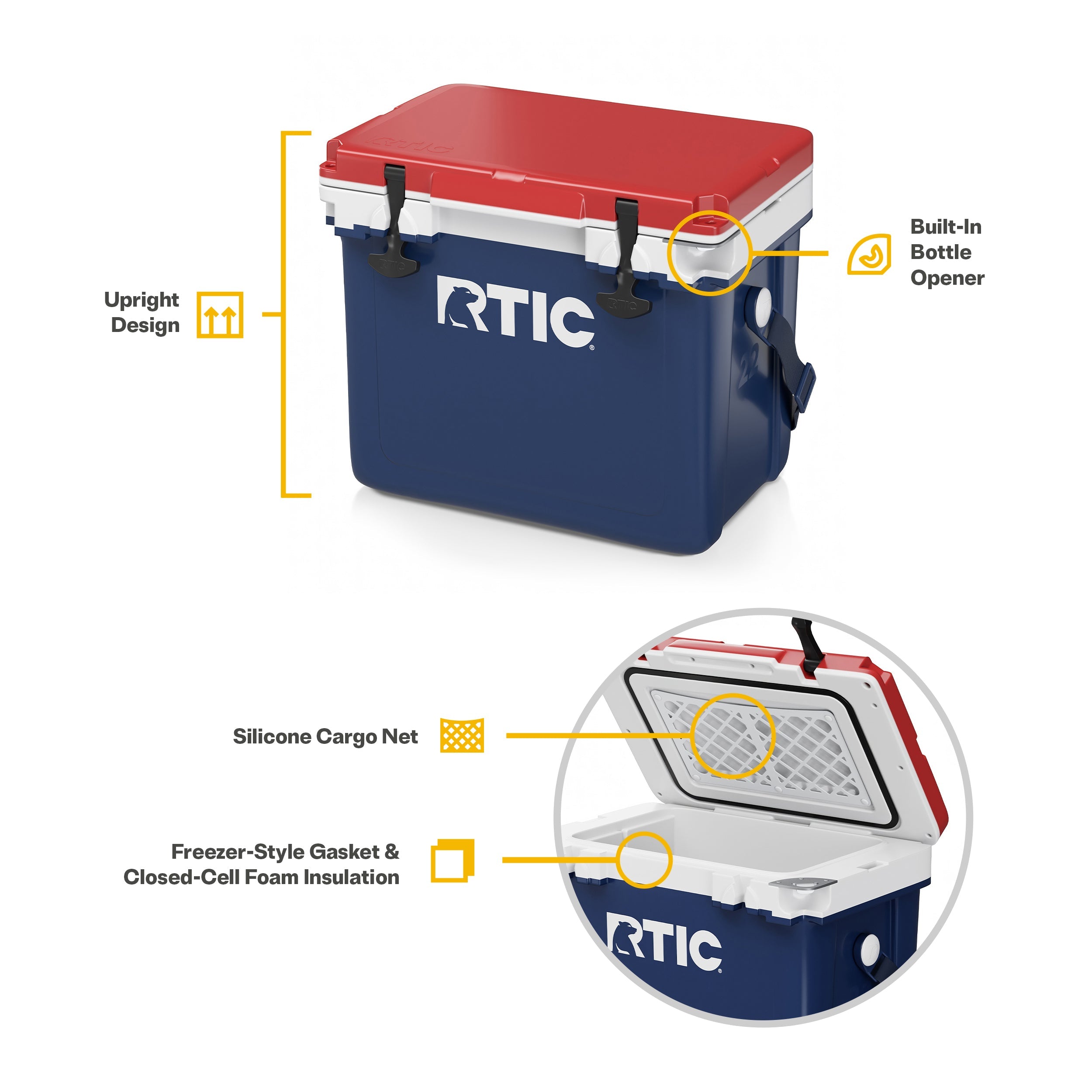 22 QT Ultra-Light Cooler (8KFY)