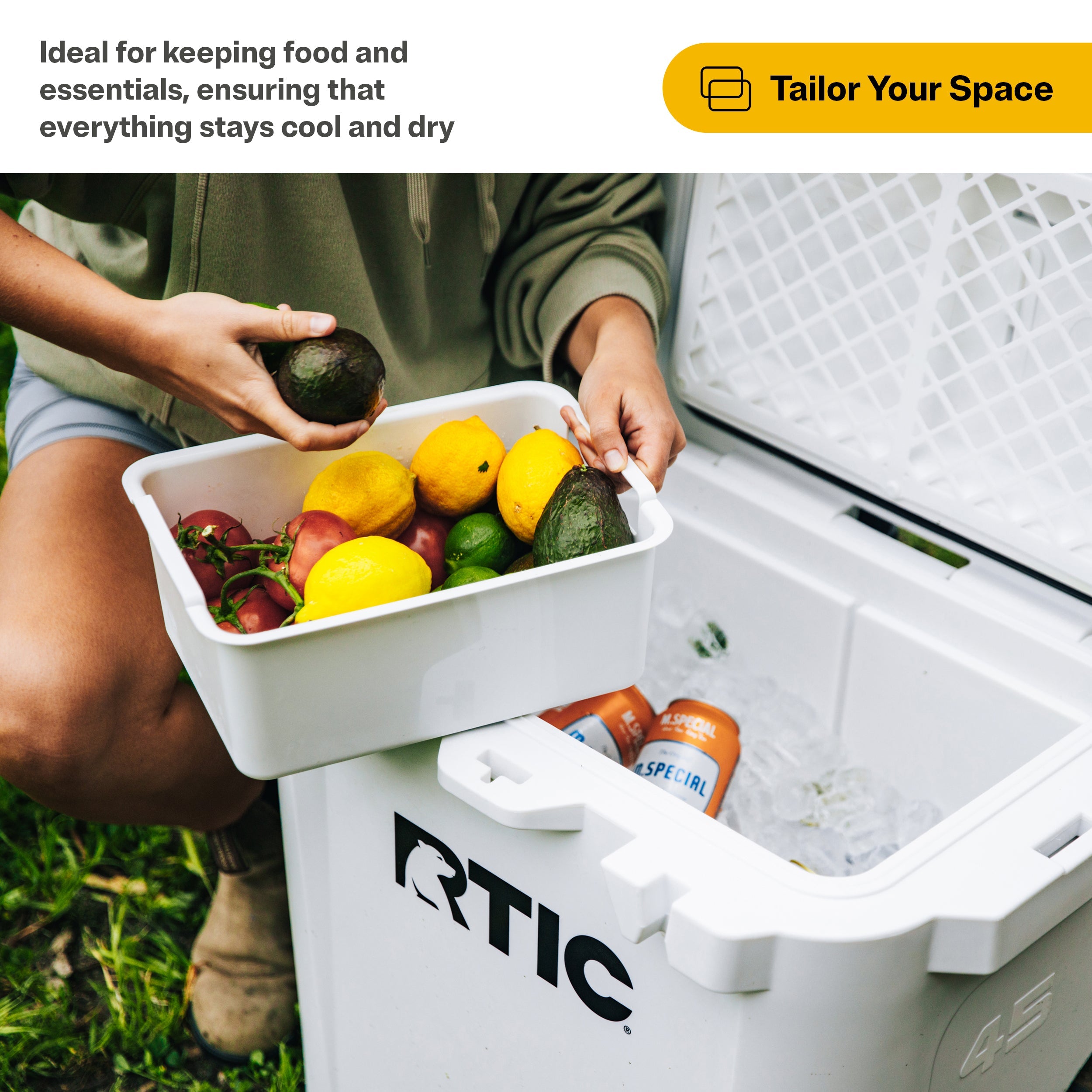 45 QT Ultra-Tough Wheeled Cooler (N5SU)