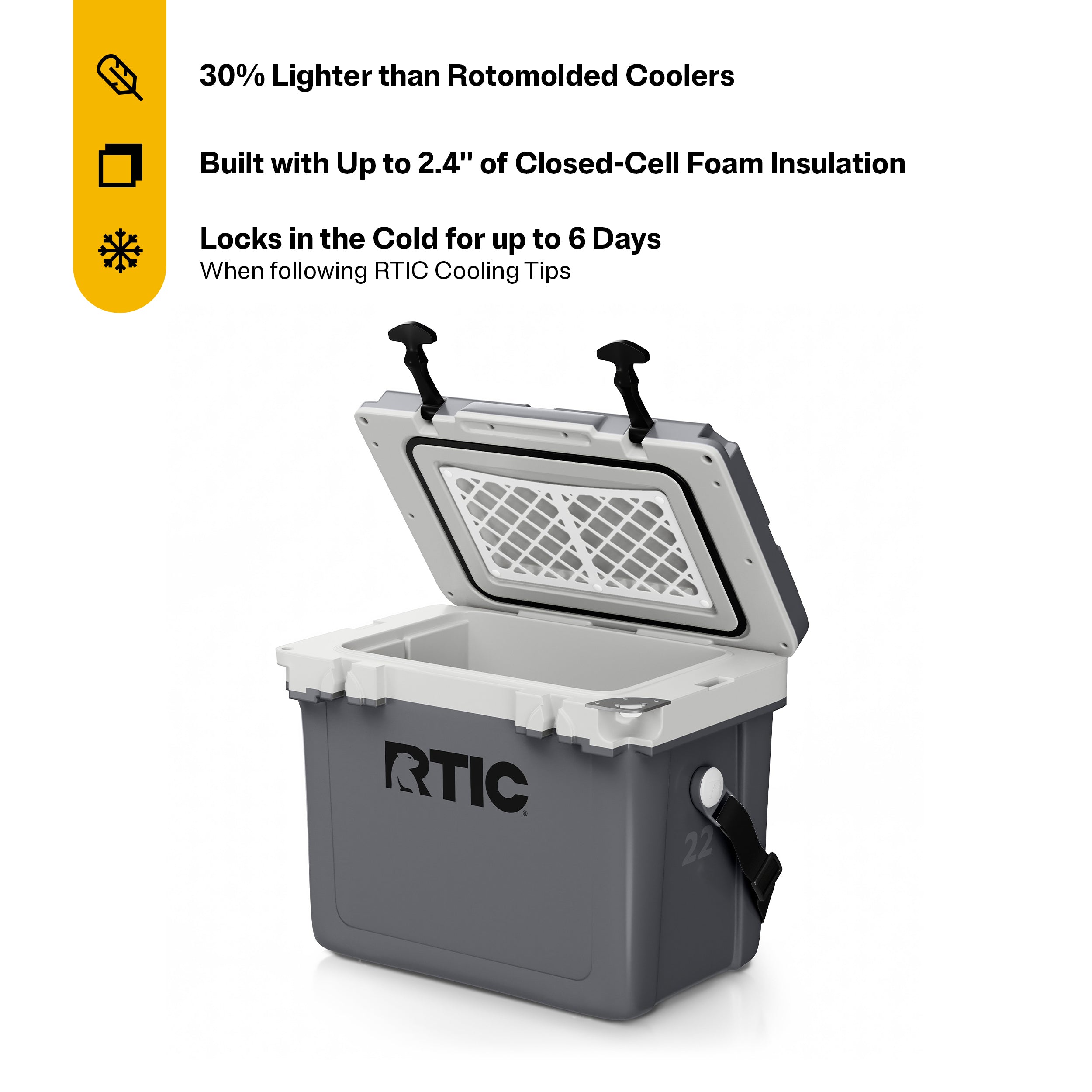 22 QT Ultra-Light Cooler (8KFY)