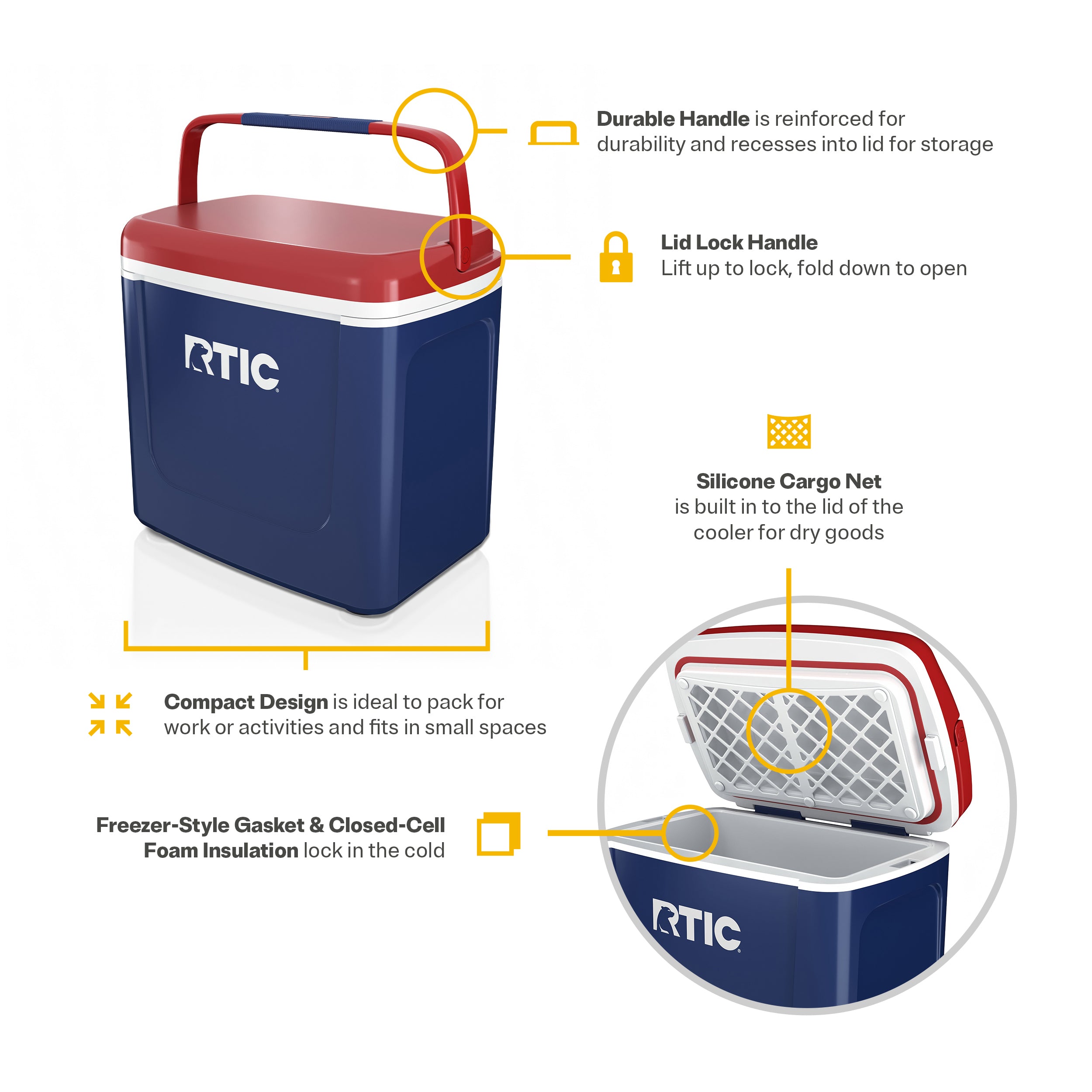 8 QT Road Trip Personal Cooler (KCQB)