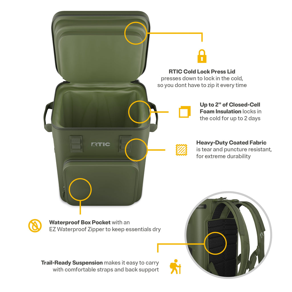 Ultra-Tough Backpack Cooler (EFMA)
