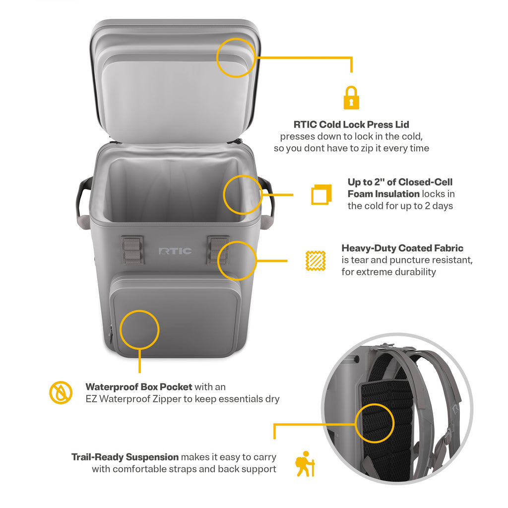 Ultra-Tough Backpack Cooler (EFMA)