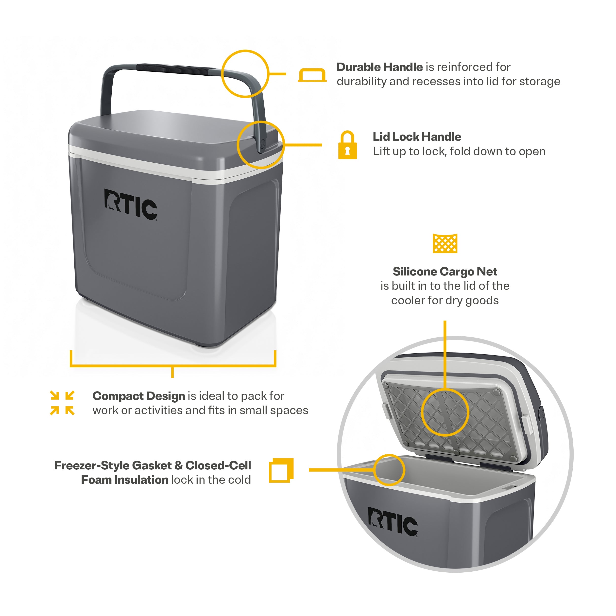 8 QT Road Trip Personal Cooler (LL4S)