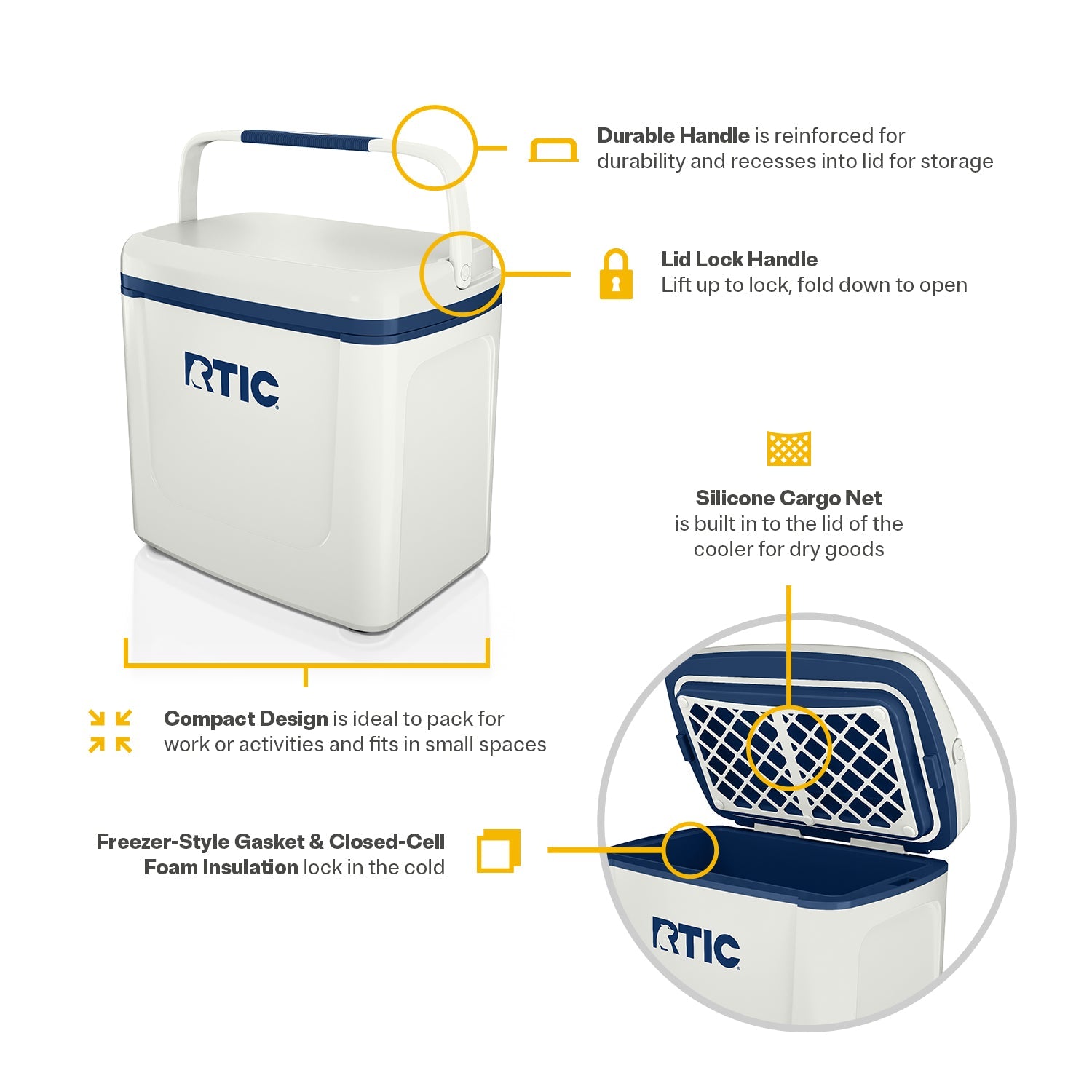 8 QT Road Trip Personal Cooler (KCQB)