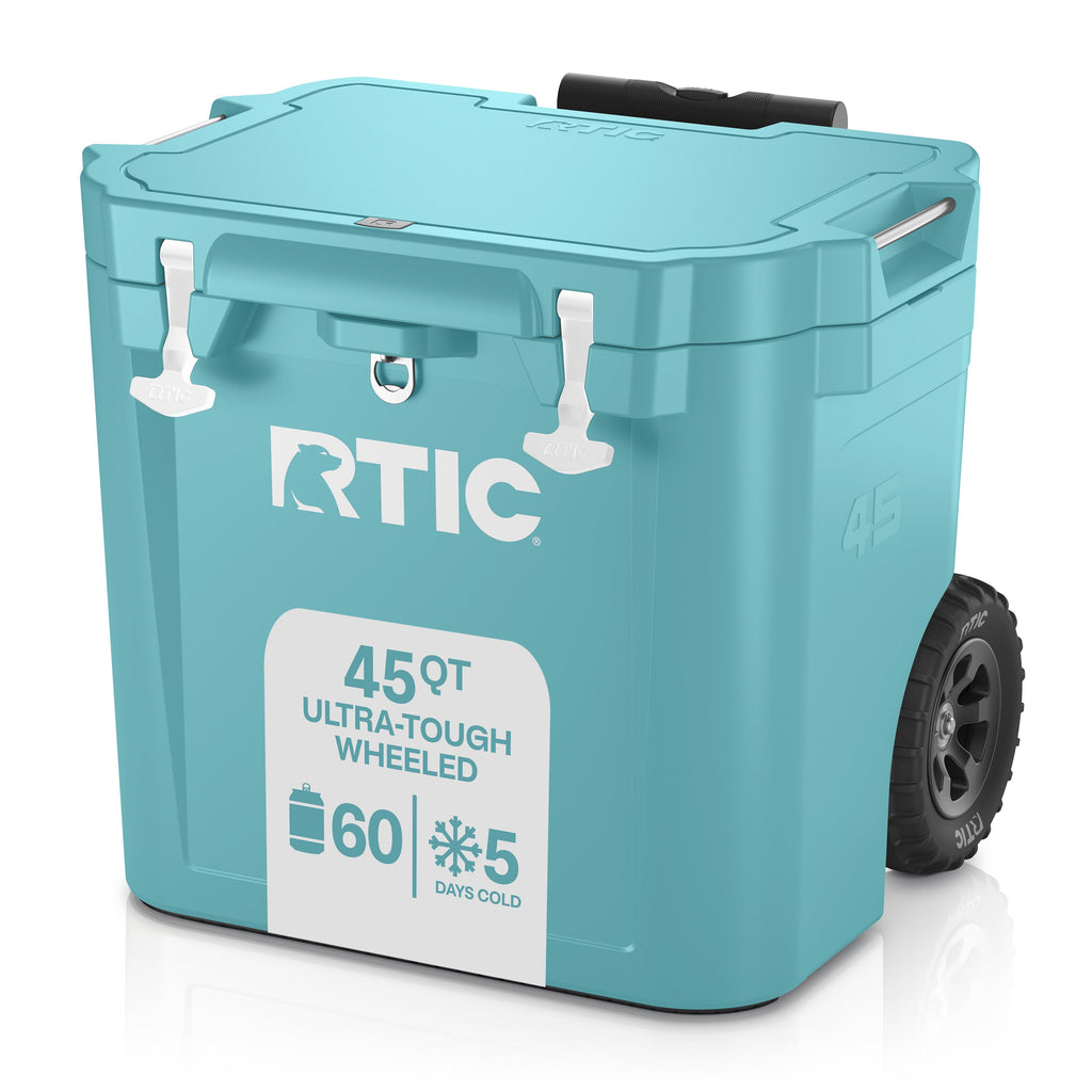 45 QT Ultra-Tough Wheeled Cooler (9A6U)