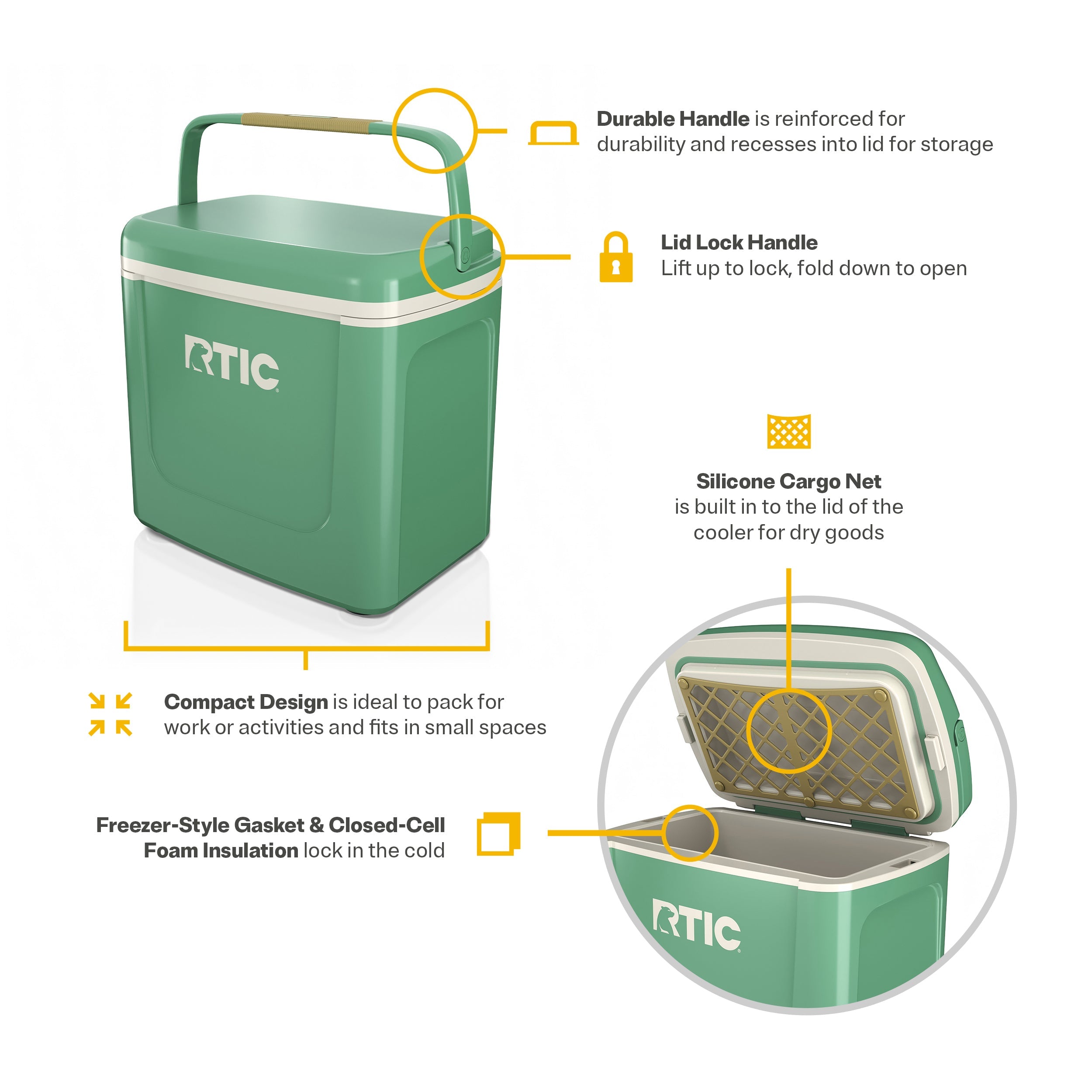8 QT Road Trip Personal Cooler (KCQB)