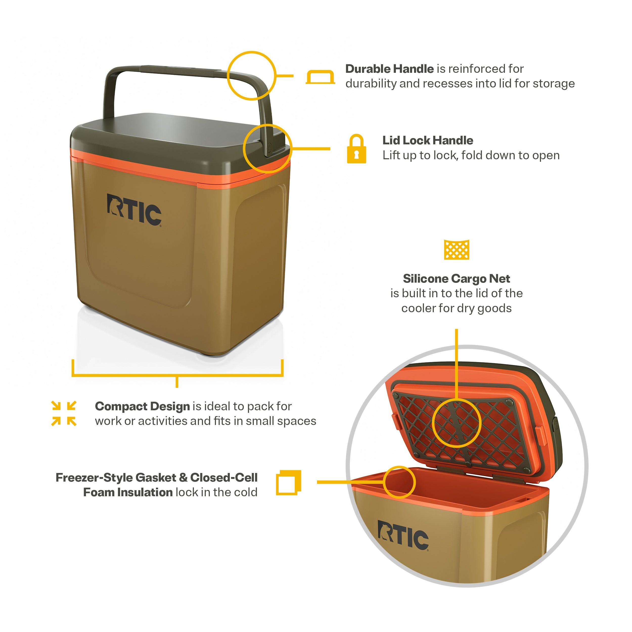 8 QT Road Trip Personal Cooler (LL4S)
