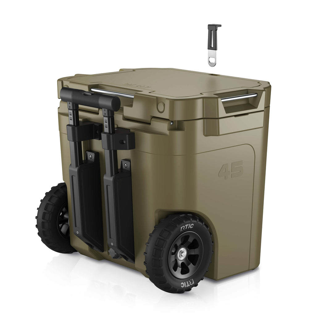 45 QT Ultra-Tough Wheeled Cooler (9A6U)